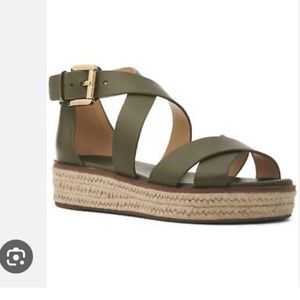 Green Darby Sandals